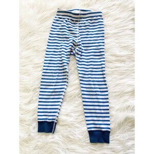 Serena & Lily Organic Cotton Pajama Blue Striped Pants Size 4T 100